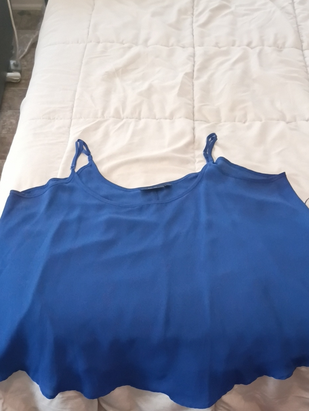 Apt. 9 Royal Blue Cold-Shoulder Camisole